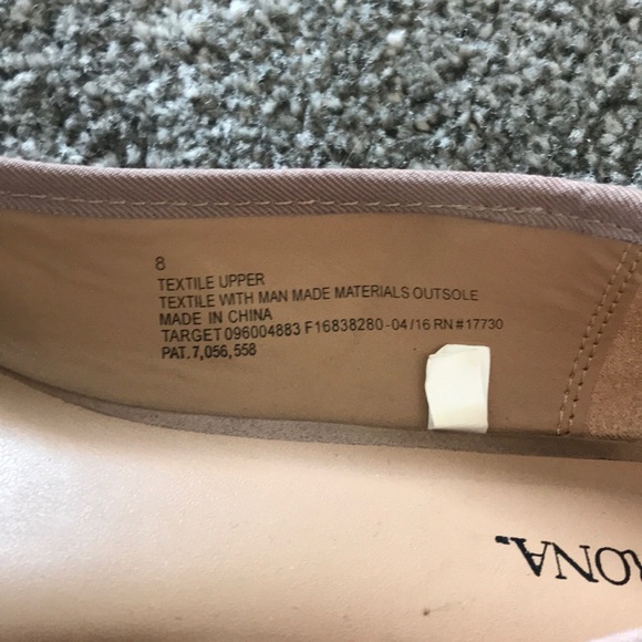 Merona Tan Flats - Picture 3 of 4